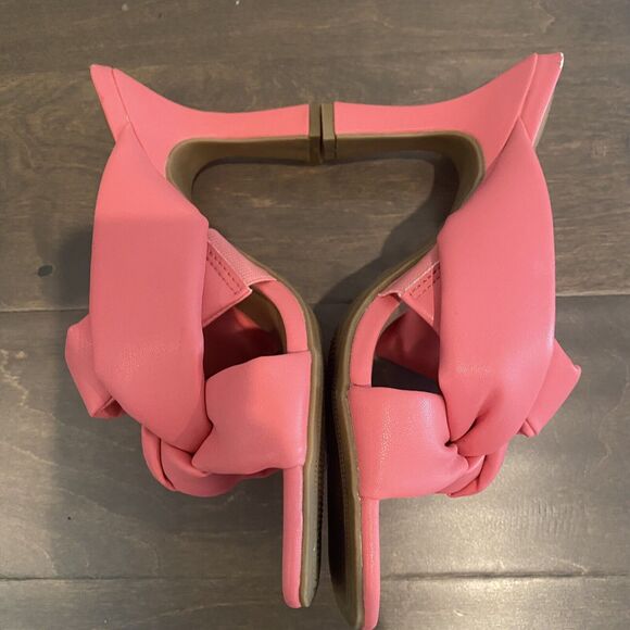 A New Day Heels Sandals Women’s 7.5 Pink Memory Foam - Picture 7 of 11